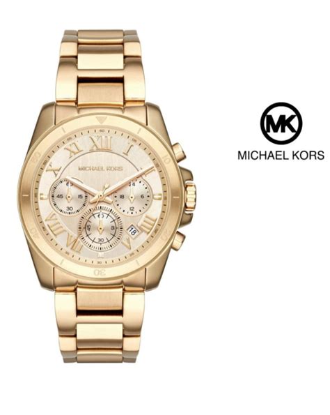 michael kors women's brecken gold tone watch mk6366|Michael Kors gold tones.